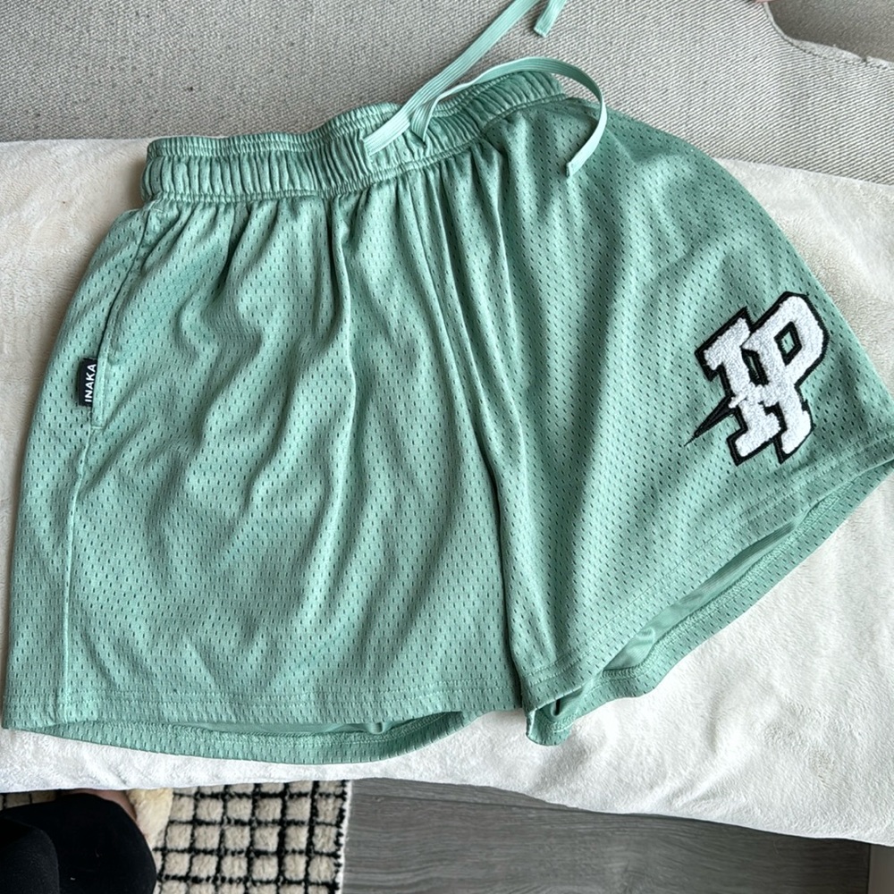 Seafoam green inaka shorts